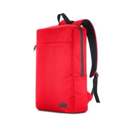 Classone Mila PR-EK102 15,6' Su Geçirmez Kumaş,Fermuar Notebook Sırt Çantası  Kırmızı - 1