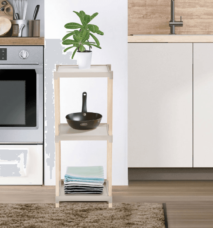 Fixwood Fix-2011-3 Çok Amaçlı 3 Katlı Raf