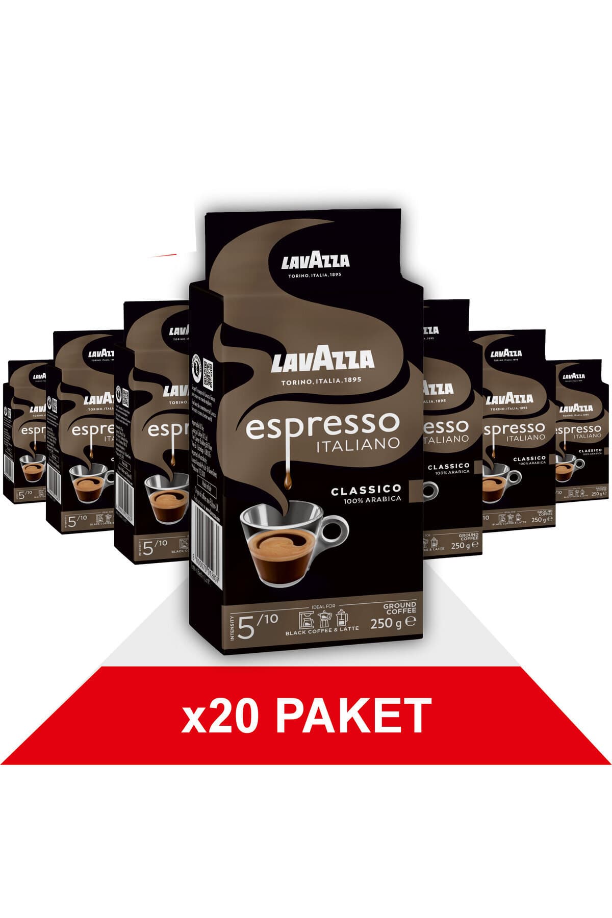 Espresso Classico Italiano Filtre Kahve (250gr) x20