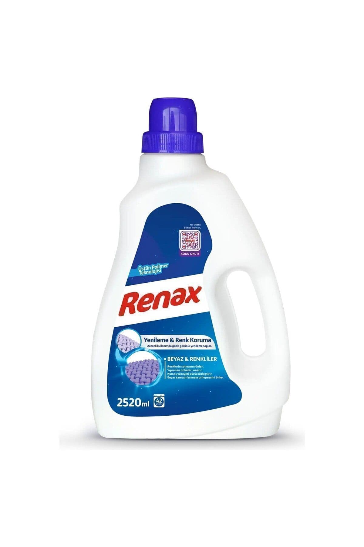 Sıvı Çamaşır Deterjanı Beyaz ve Renkliler 2520 Ml.