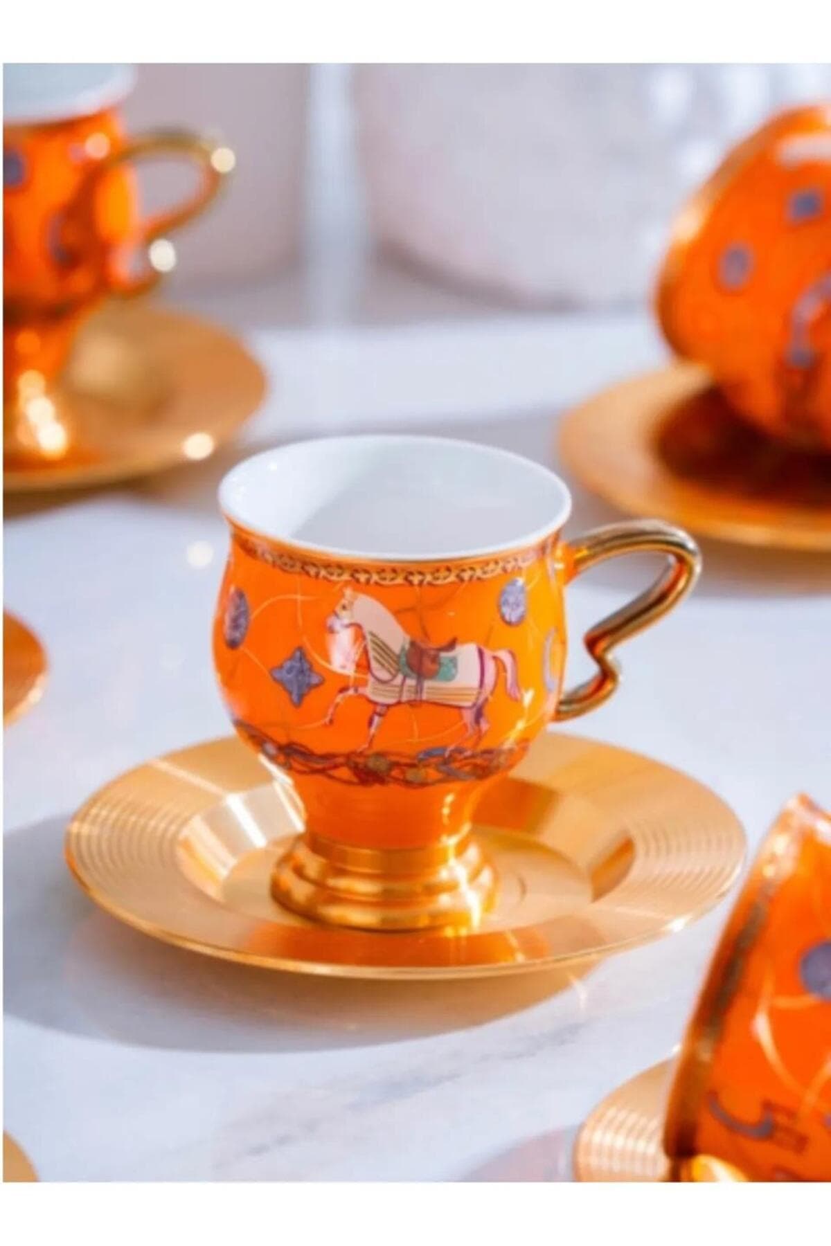 KOH-07324 Passifolia 6lı Kahve Fincan Takımı