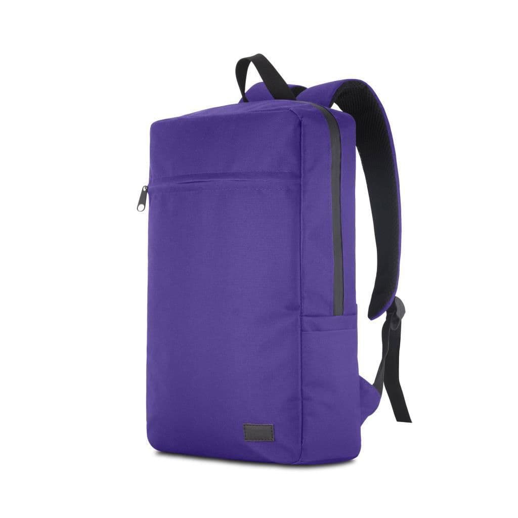 Classone Mila PR-EK103 15,6' Su Geçirmez Kumaş,Fermuar Notebook Sırt Çantası Mor