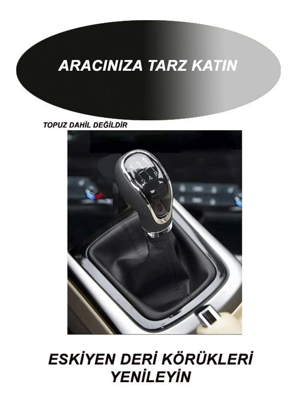 Maserati Gran Turismo Sport Uyumlu Araç,Araba,Oto vites körüğü siyah dikiş