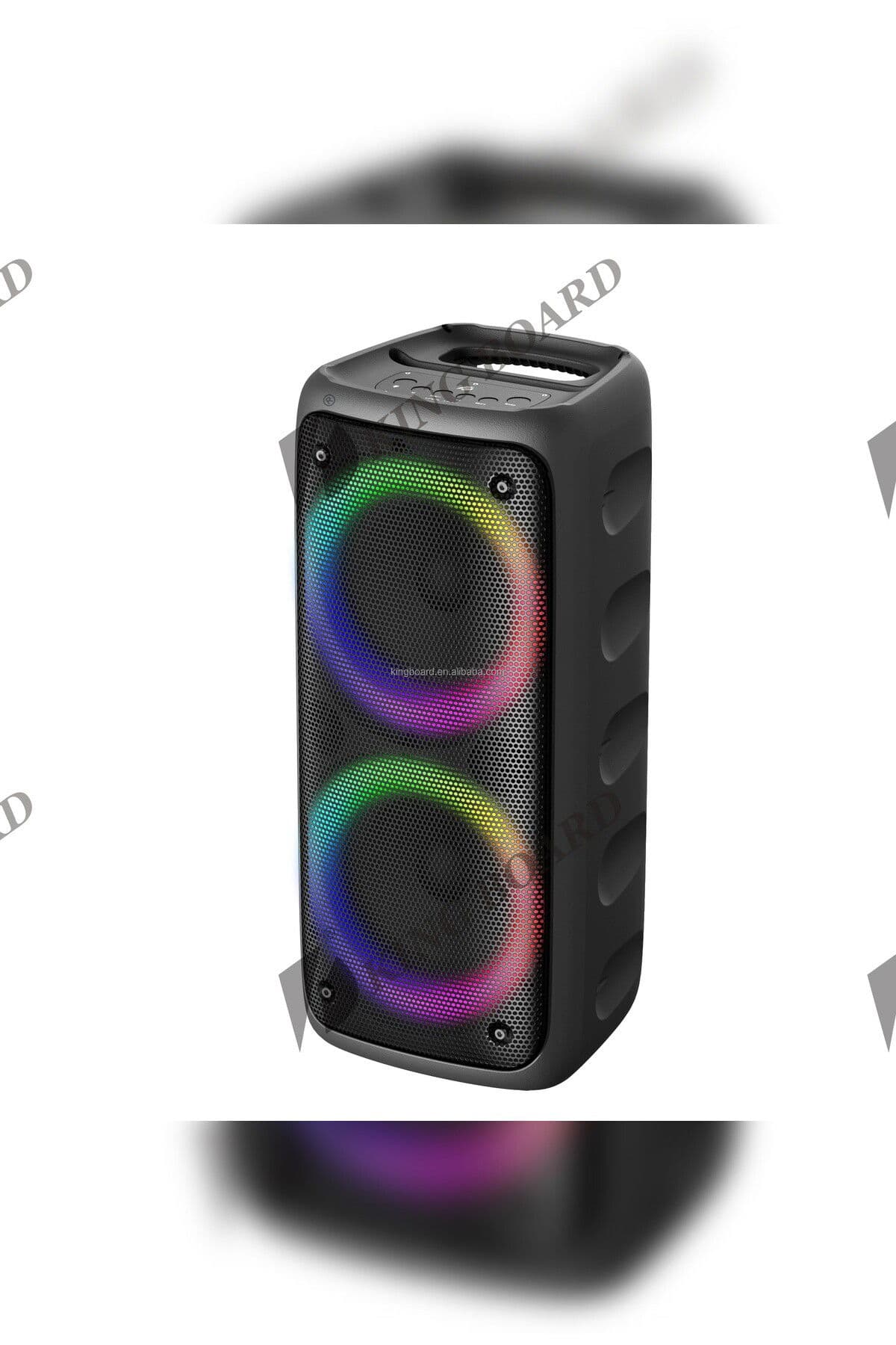 kablosuz taşınabilir açık ışık bt hoparlör TWS & FM ve USB 6.5 inç KTS-1299