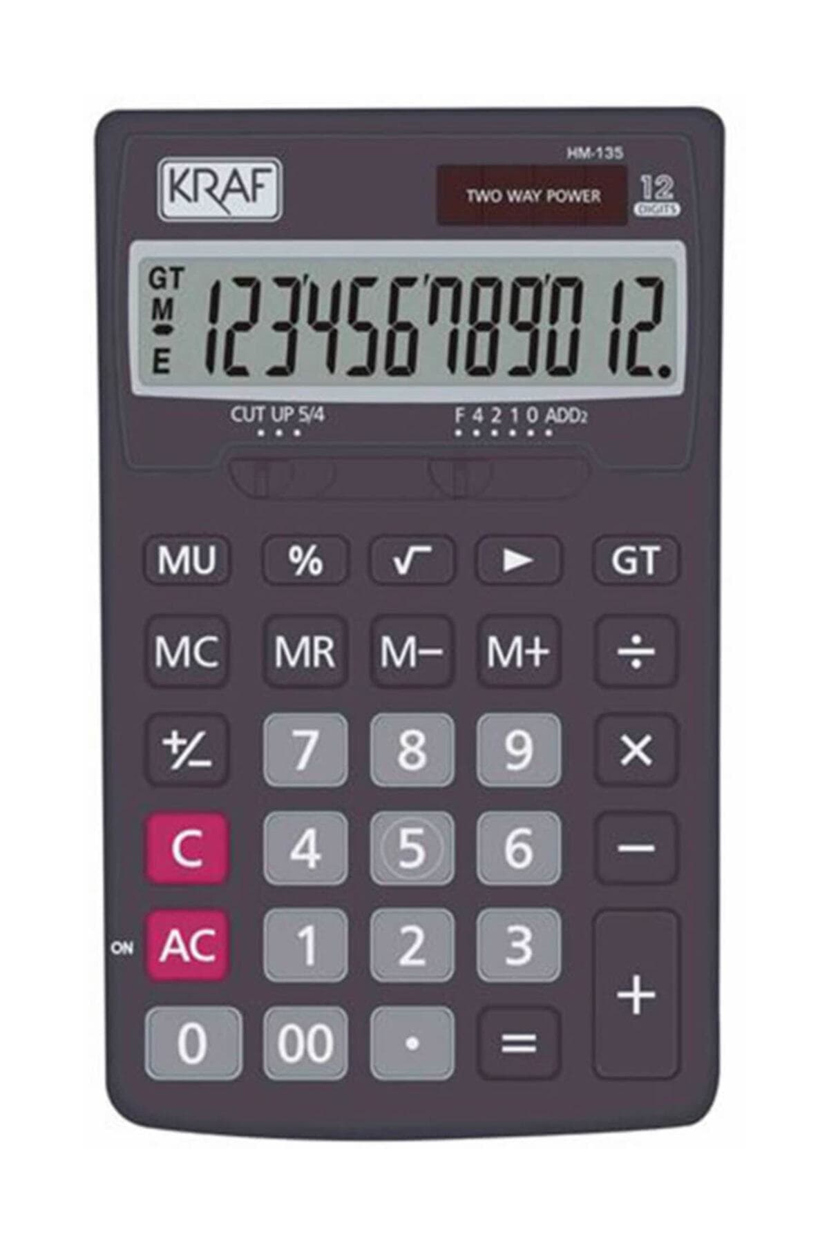 Hesap Makinesi Masaüstü 12 Hane Hm-135